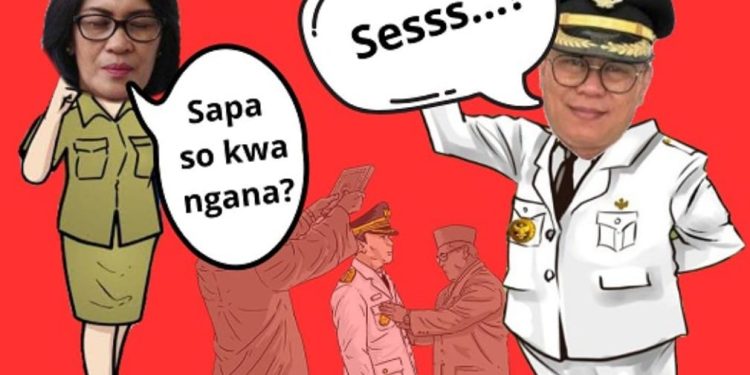 Sertijab Bupati Minahasa,Diduga Sekda Kesampingkan PJ Bupati Tendean