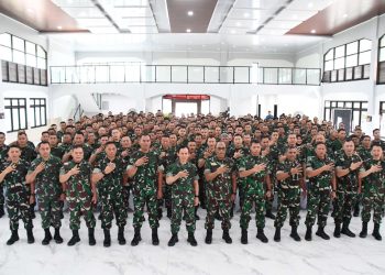 Kunker di Makorem 044/Gapo, Pangdam II/Swj : Siapkan Pendidikan Anak Sejak Dini