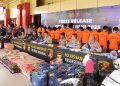 Polres Banyuasin Ungkap 82 Kasus dalam 16 Hari: “Tidak Ada Ruang bagi Kejahatan di Bumi Sedulang Setudung”