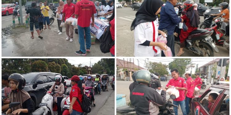 DPD IWO Indonesia Kabupaten Lahat Berbagi Berkah Ratusan Takjil