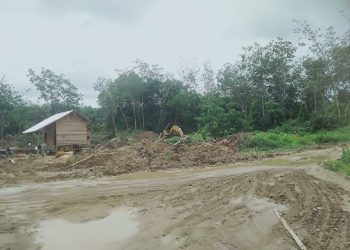TK di duga lakukan ilegal Galian C di Simp seling- Merangin, Jambi.