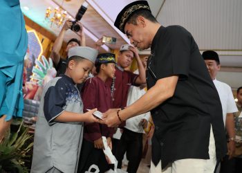 Kapolda Sumsel, Gubernur Sumsel dan Forkopimda safari Ramadhan di kabupaten OKI
