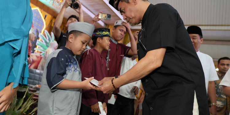 Kapolda Sumsel, Gubernur Sumsel dan Forkopimda safari Ramadhan di kabupaten OKI