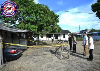 Polres Gresik Sampaikan Perkembangan penyelidikan penemuan kerangka manusia di Aspol Ujungpangkah.