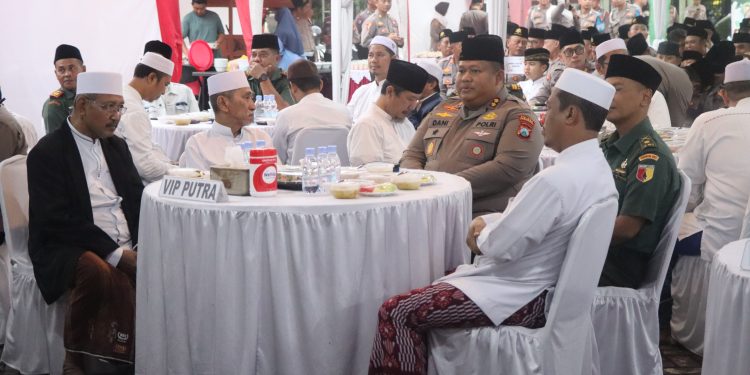 Buka Puasa Bersama di Polres Pasuruan, Momen Silahturohmi tingkatkan sinergitas dan Penguatan Iman