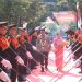 Tradisi Pedang Pora dan Reog Ponorogo Warnai Penyambutan Irjen Pol Drs Nanang Avianto,M.Si Sebagai Kapolda Jatim