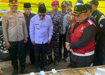 Operasi Ketupat Semeru 2025, Polresta Banyuwangi Gelar Tes Urine di Po Damri dan Po Abiyan