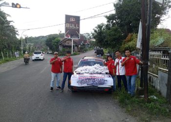 Minggu Ke Tiga Rahmadan DPD IWO Indonesia Kab. Lahat Berbagi Berkah Digapura Muara Siban Lahat