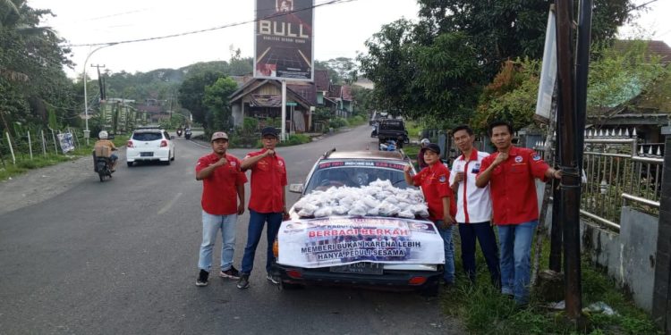 Minggu Ke Tiga Rahmadan DPD IWO Indonesia Kab. Lahat Berbagi Berkah Digapura Muara Siban Lahat