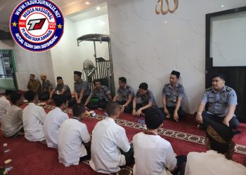 Kalapas Sidoarjo dan Pejabat Struktural Gelar Buka Bersama dengan WBP
