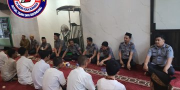 Kalapas Sidoarjo dan Pejabat Struktural Gelar Buka Bersama dengan WBP