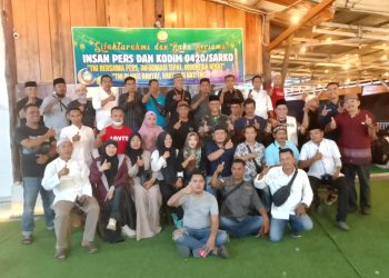 Berbuka bersama pers dan Kodim 0420 / SARKO sarana mempererat silaturahmi.