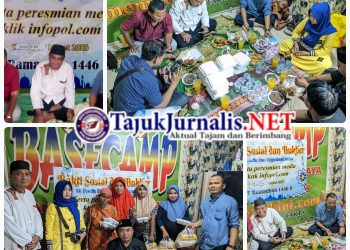 Acara Bakti Sosial Dan Buka Bersama Media Gabungan Jatim Dengan Kaum Dhuafa Berjalan Khidmat