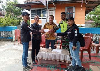 DPD IWO Indonesia Kab Lahat Peduli Korban Si Jago Merah Didesa Karang Anyar Lahat Selatan