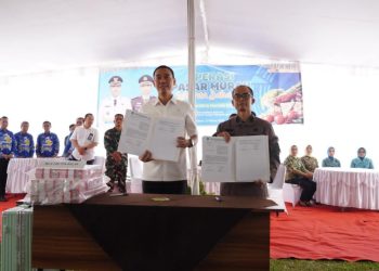 Pemkab dan Kejari OKI Gelar Pasar Murah Serta Pulihkan Aset dan Kerugian Negara