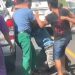 Heboh, Terekam Vidio Baku Hantam Sopir Bus Lorena Vs Sopir Mini Bus Dijalan Rute Muara Enim -Prabumulih