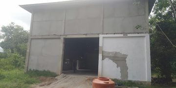 Lagi…desa guguk punya proyek yang bermasalah, gedung aula di duga ratusan juta di mangkrak.