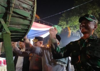 Dandim 0420/Sarko Hadiri Zoom Meeting Pemantauan Sitkamtibmas pada Malam Takbiran