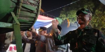 Dandim 0420/Sarko Hadiri Zoom Meeting Pemantauan Sitkamtibmas pada Malam Takbiran