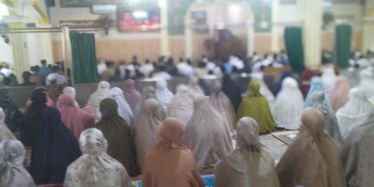 Meriahmya sholat idul Fitri di masjid Sabilul Janah GBA ( Griya Bangko Asri )1446 H.