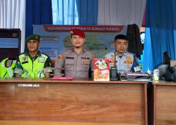 Kegiatan Pos Ops Ketupat 2025 di Desa Markeh