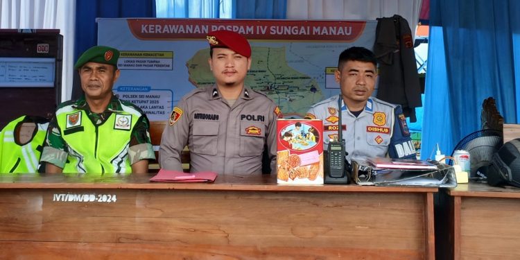 Kegiatan Pos Ops Ketupat 2025 di Desa Markeh
