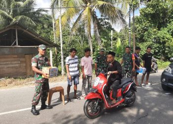 Gempa Myanmar Kodim 0420/Sarko Bantu Galang Bantuan Kemanusiaan Untuk Korban Gempa