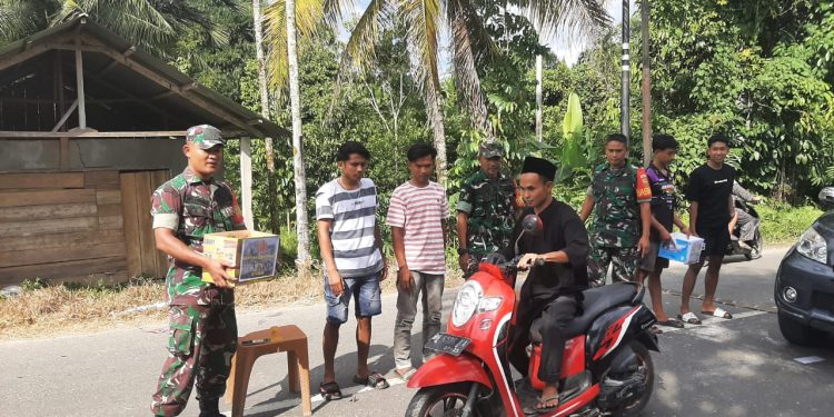 Gempa Myanmar Kodim 0420/Sarko Bantu Galang Bantuan Kemanusiaan Untuk Korban Gempa