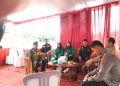 Serma Khaidirin Babinsa Koramil 420-08 / Tabir berkontribusi mengamankan arus balik di pospam Mampun- Merangin.