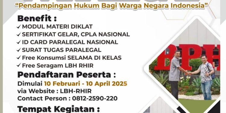 KETUM KPK-TIPIKOR SIAP KIRIM PESERTA DIKLAT PARALEGAL NASIONAL DI WONOSOBO JAWA TENGAH