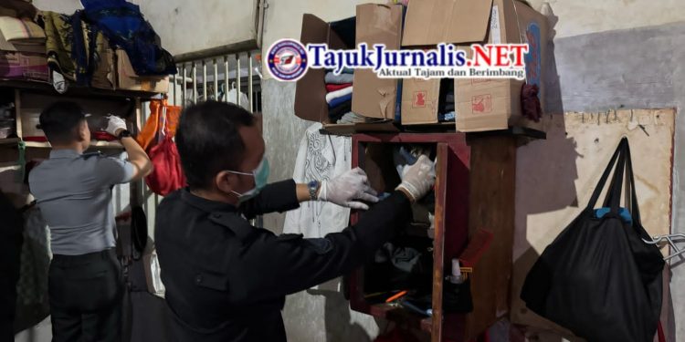 Lapas Sidoarjo Gelar Razia Rutin, Kamar Hunian 10B Blok B Digeledah