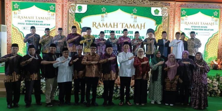 Sambut Kontingen STQH , Bupati PALI Jamu Tamu di Pendopoan