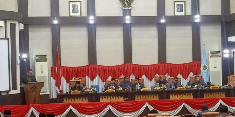 Dalam Rapat Paripurna, DPRD OKI Soroti Kinerja LKPJ Bupati 2024