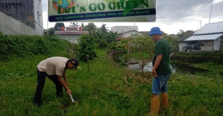 Jelang Besok Let’s Go Green “Cinta Alam Cinta Bumi Hijaukan Siap Satu Komando” Oleh DPC PASKAS Muara Enim