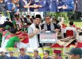 Oganisasi Masyarakat Kota Palembang (Per-maskot), menggalang dana untuk membantu masyarakat Palestina
