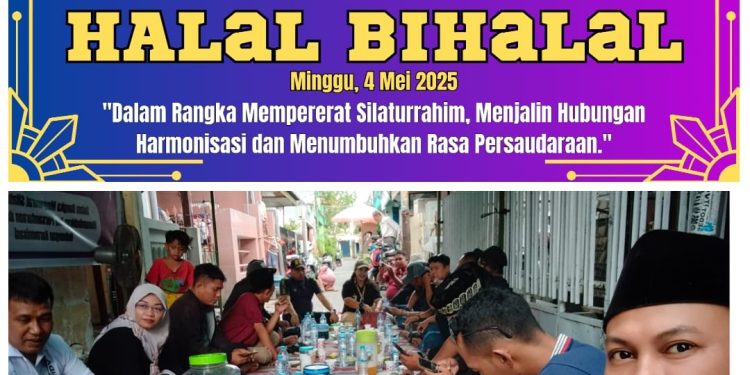 Media Harian Mata Berita Gelar Halal Bihalal, Perkuat Silaturahmi dan Sinergi Antar Media di Surabaya