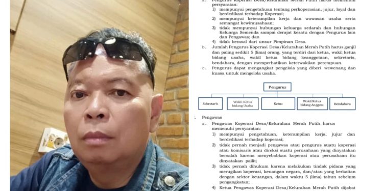 Ketua DPP Barmas Desak Kadis Koperasi Minahasa dan Camat Remboken Segera Tindaklanjuti Atas Pemilihan Pengurus Koperasi Merah Putih di Desa Kaima Cacat Hukum