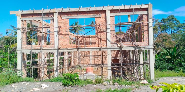 Gedung Serba Guna APBDES TA 2024 Terbengkalai Diduga Ajang Korupsi POMIDI, SE Pjs Kades Muara Gula Kota Agung Lahat