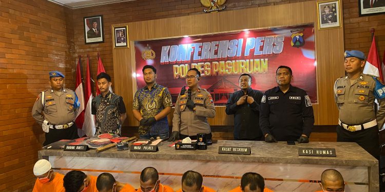 Polres Pasuruan Ungkap 27 Kasus Premanisme dalam Operasi Pekat II Semeru 2025