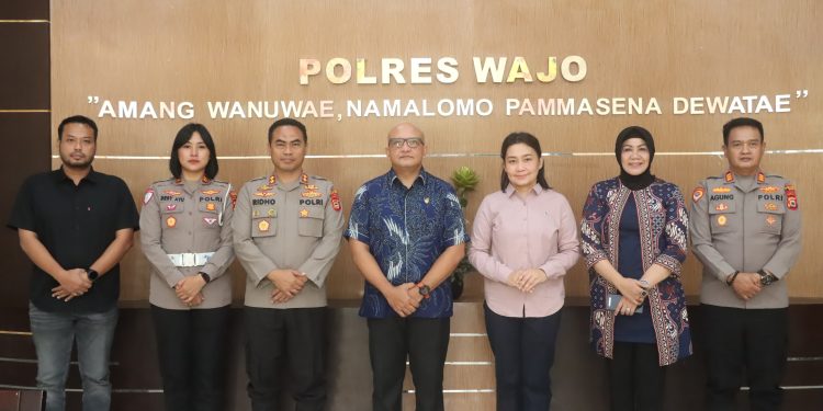 Polres Wajo Terima Kunjungan Tim Astamarena Mabes Polri