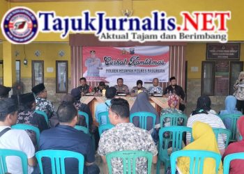 Polres Pasuruan Mengenalkan Jenis Narkoba dan Tekankan Pentingnya Siskamling dalam “Jumat Curhat”