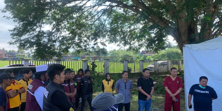 Polres Wajo Pengamanan Kegiatan Exhumasi Dan Autopsi Oleh Tim Forensik Biddokkes Polda Sulsel