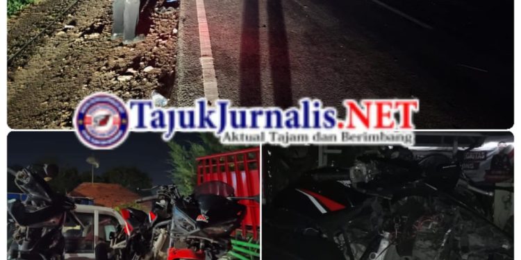 Benturan Maut di Jalan Raya Camplong, Dua Nyawa Melayang