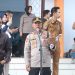 Polres Wajo Amankan Pelepasan Keberangkatan Jama’ah Calon Haji Kloter 37