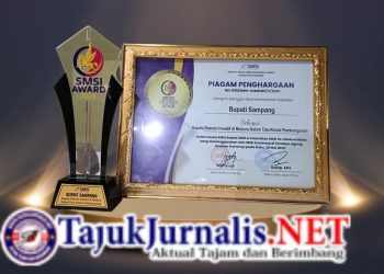 Aba Idi Dinobatkan Kepala Daerah Inovatif di SMSI Award 2025, Pengakuan Nyata dan Pengingat Tugas yang Belum Usai