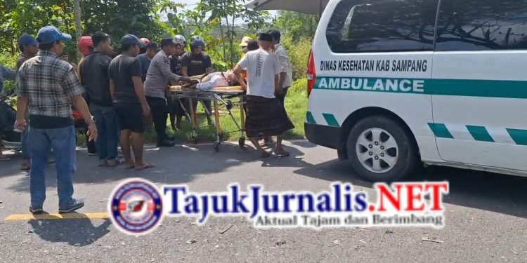 Tabrakan Minibus dan Truk Fuso di Torjun, Dua Luka Berat dan Dua Luka Ringan
