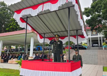 Wakapolres dan Forkopimda Wajo Hadiri Upacara Hari Lahir Pancasila, di Kantor Bupati