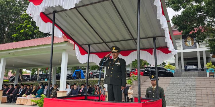 Wakapolres dan Forkopimda Wajo Hadiri Upacara Hari Lahir Pancasila, di Kantor Bupati