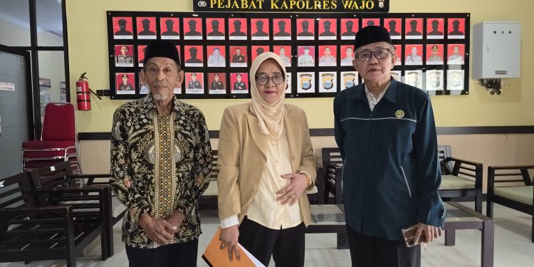 Pengurus Pusat As’adiyah Adukan Penyerobotan Tanah Wakaf ke Polres Wajo