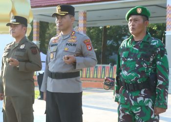 Kapolres Wajo Hadiri Apel Pasukan Jelang Idul Adha 1446 Hijriah